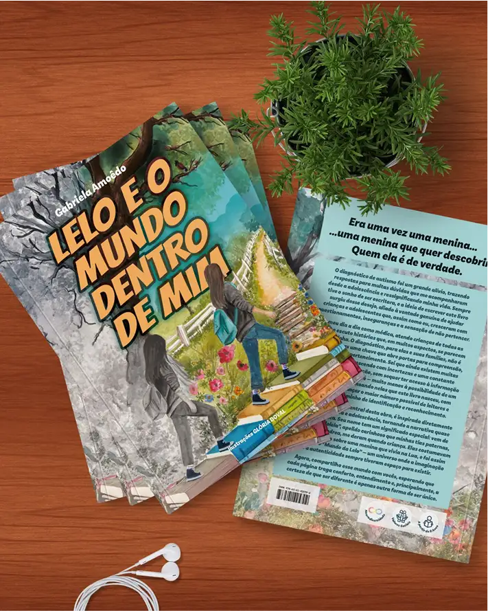 Capa do livro Lelo e o Mundo Dentro de Mim